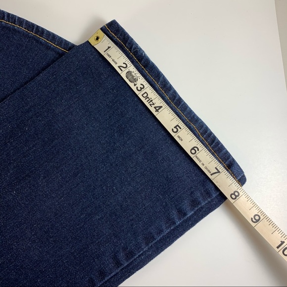 American Eagle Slim Boot Cut Jeans, dark wash, size 6, excellent condition! - Picture 6 of 10